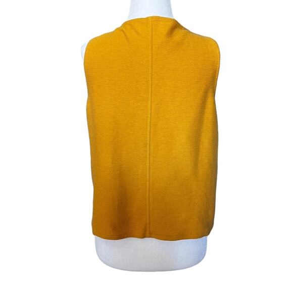 Texture And Tread  Madewell Button Front Tie Cotton Tank Top Size L - Picture 6 of 13